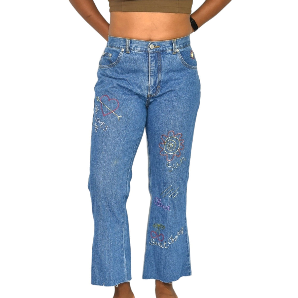 パンツ Y2K 00s archive embroidery flare jeans il_fullxfull.2713987669_bb47.jpg