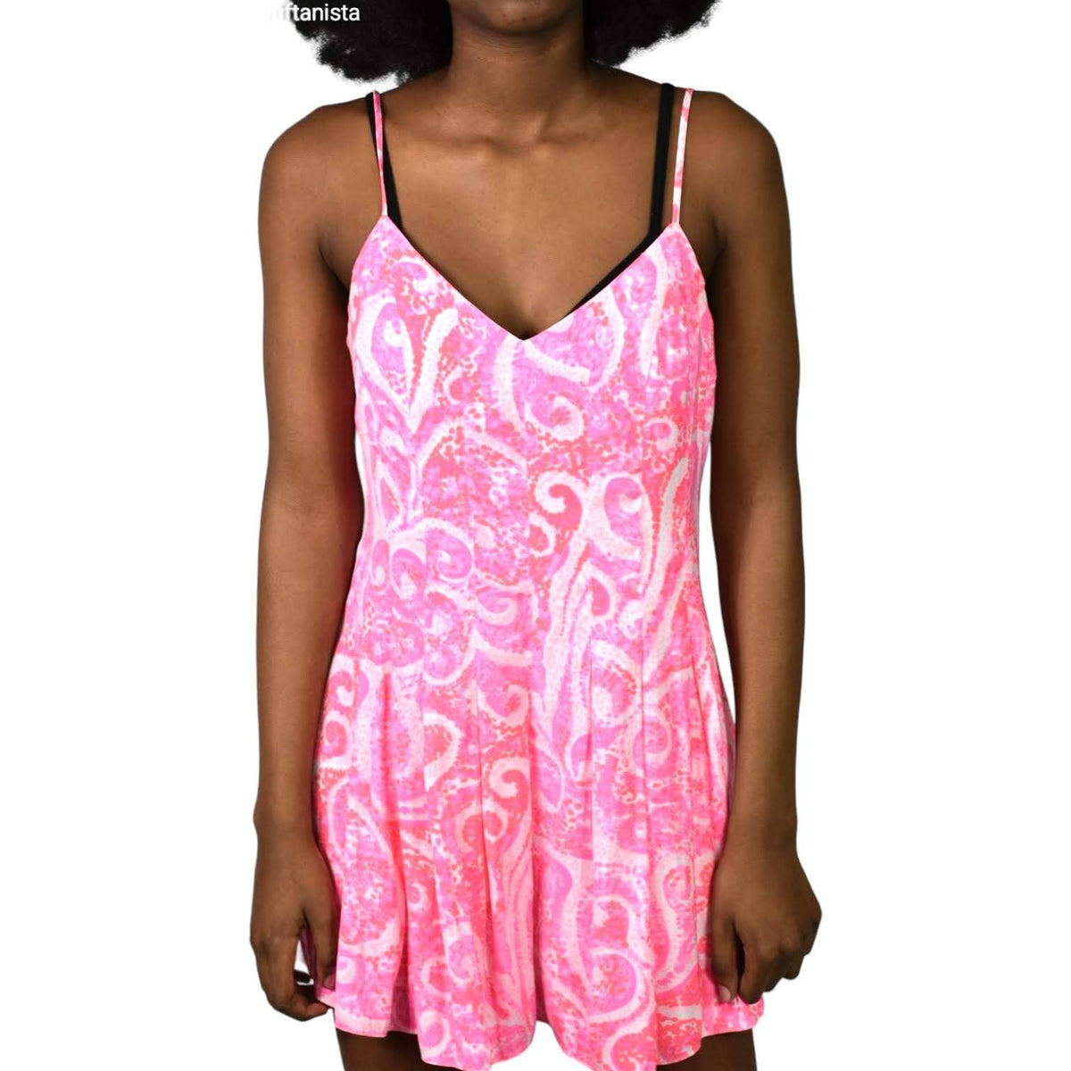 Lilly Pulitzer Kyla Romper Bright Pink Pout Mini Dress Playsuit Shorts –  The Thriftanista Closet