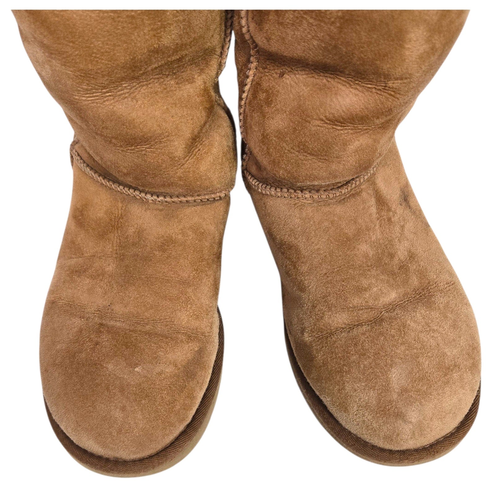 UGG Australia Classic Tall Boots 5815 Brown Tan Chestnut Shearling Sheepskin 7