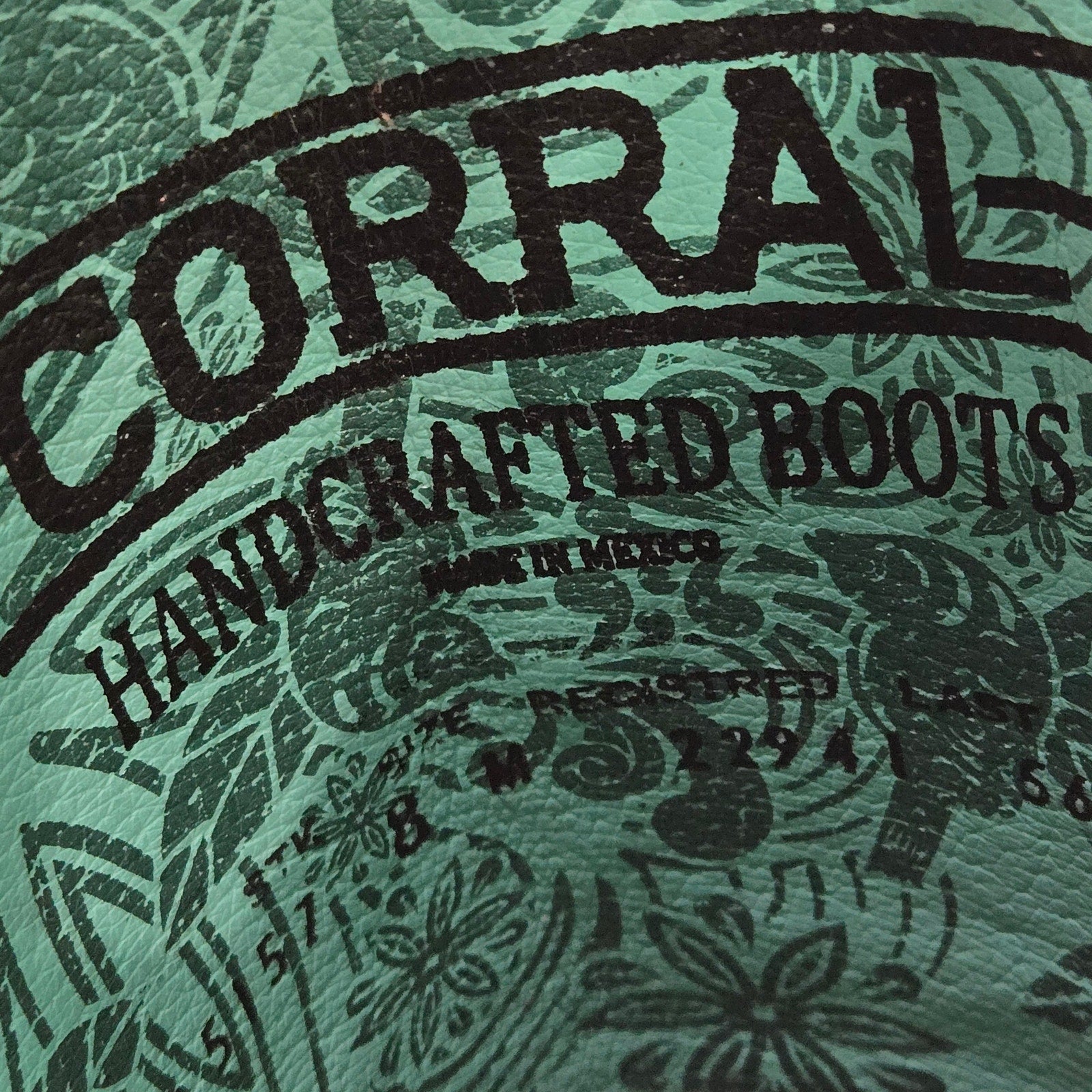 Corral Western Boots Pink Fuchsia Snip Toe Cowboy Cowgirl Tall Leather Neon Embroidery 8