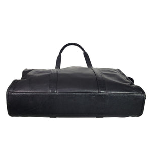 Vintage Wilsons Leather Briefcase Black Bag Laptop Commuter Documents Messenger