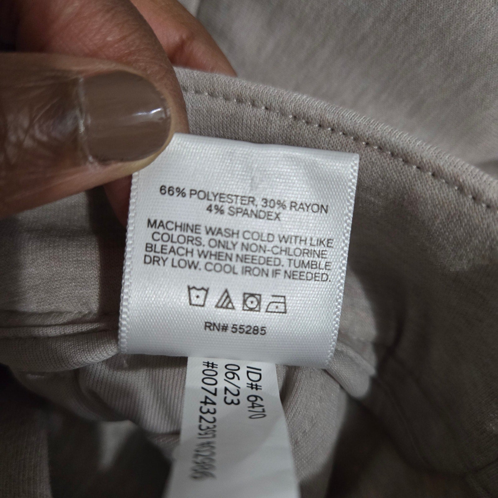 Express Stylist High Rise Pleated Wide Leg Trousers Beige Heather Knit Cuffed Pants 2 Long 2L