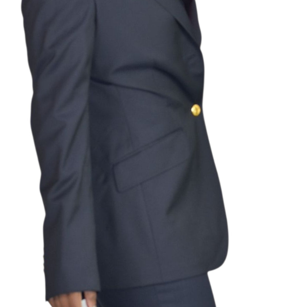 Brooks Brothers Loro Piana Wool Blazer Blue Navy Zelander Dream Wool Italy Gold Buttons 8