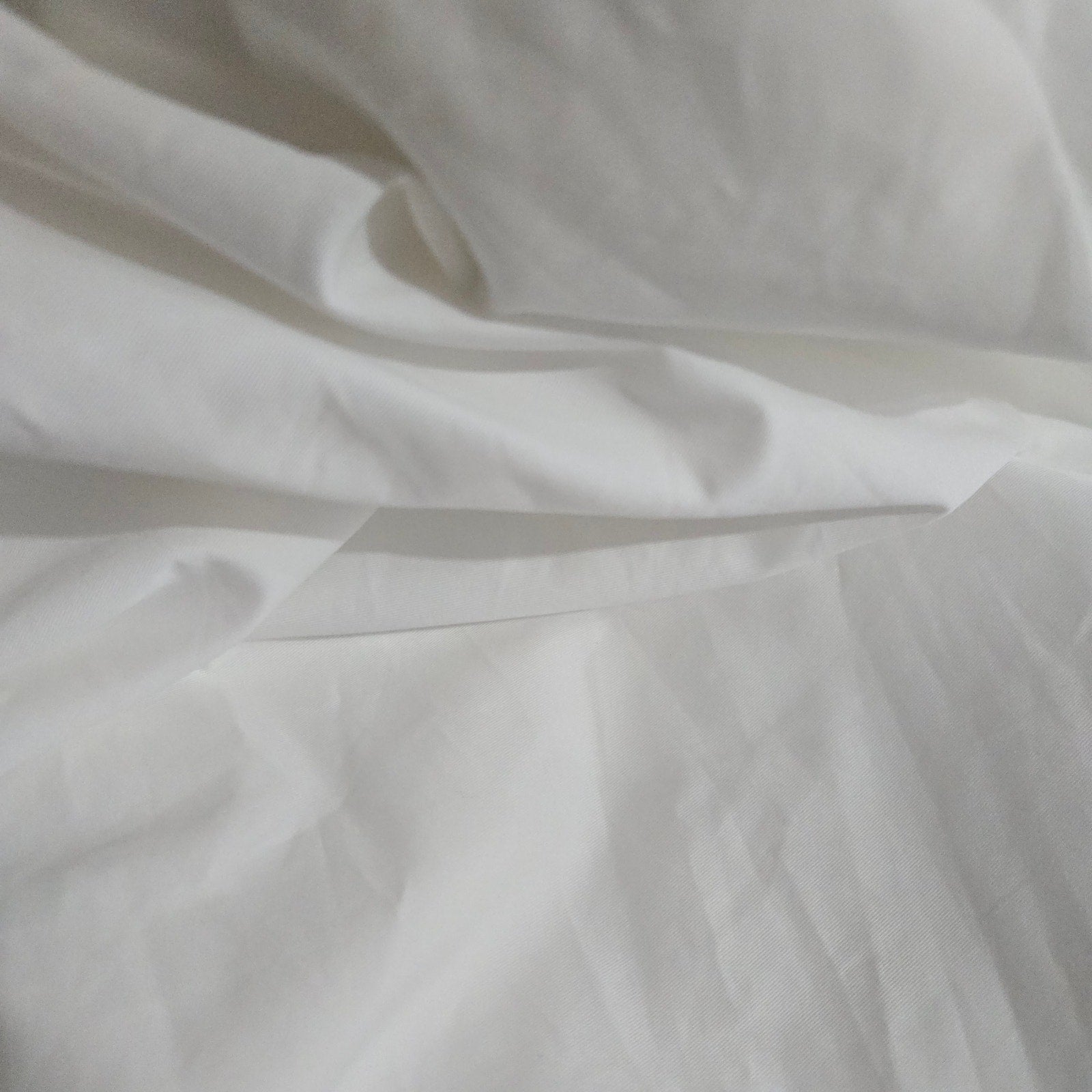 Zara Bubble Midi Skirt White Poplin Balloon Hem Pockets Billowy Elastic Waist XS