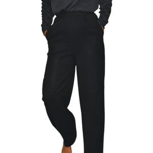 Vintage Jones New York Trousers Black High Rise Straight Leg Dress Cla The Thriftanista Closet Vintage Jones New York Trousers Black High Rise Straight Leg Dress Cla The Thriftanista Closet