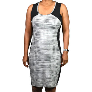 Athleta Fuse Dress Black Jersey Tank Mini Adjustable Active Sporty Size Small