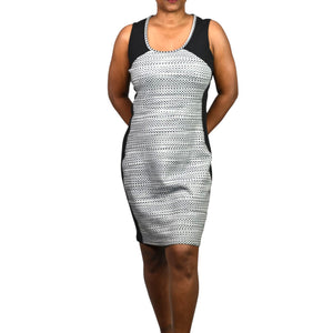 Athleta Fuse Dress Black Jersey Tank Mini Adjustable Active Sporty Size Small