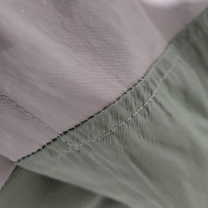 Zipper Cargo Dress Utility Tan Khaki Stretch Adjustable Sack Utilitarian Size XS
