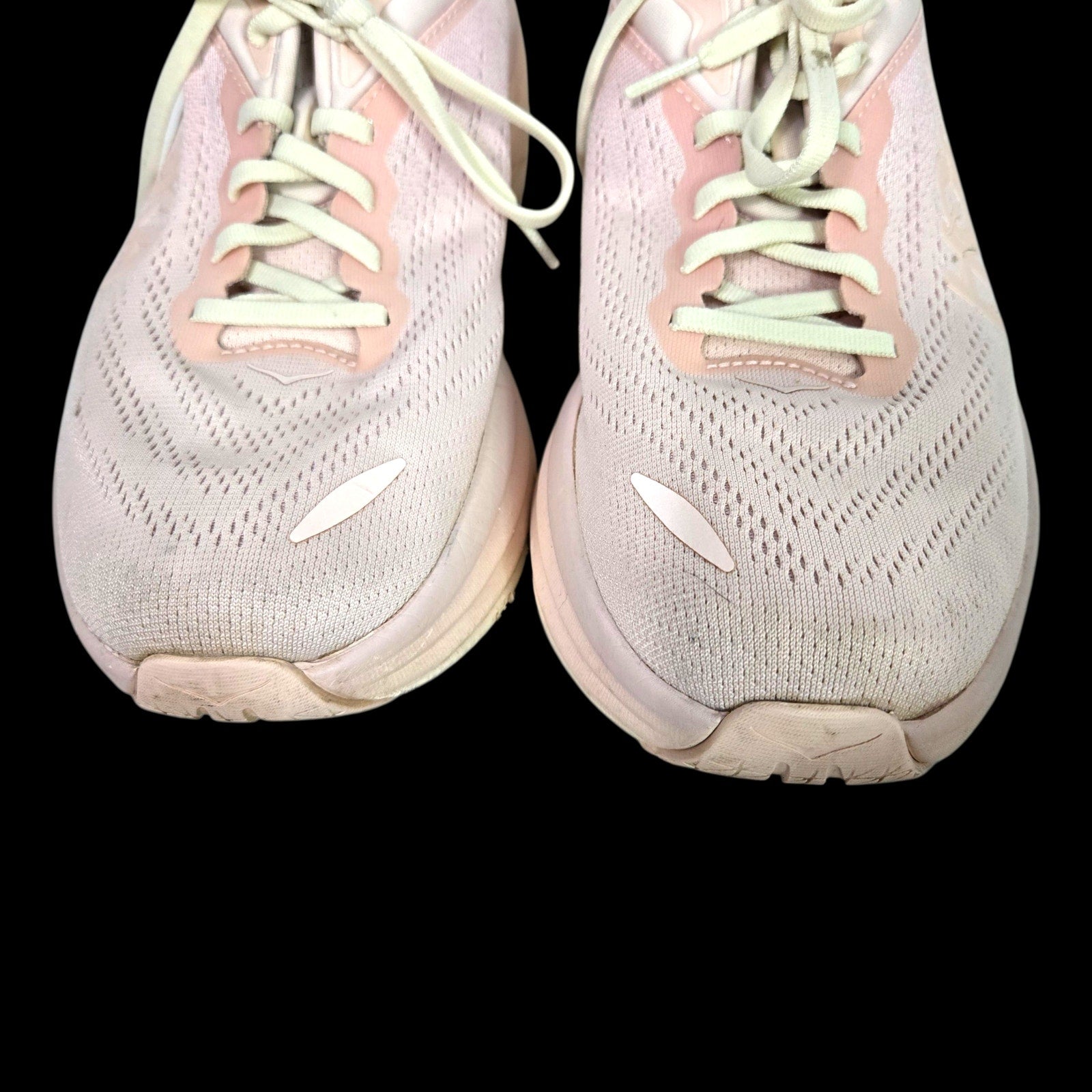 Hoka Bondi 8 Pink Road Running Sneaker Shoes Rocker Fitness Run Comfort Low Top 10