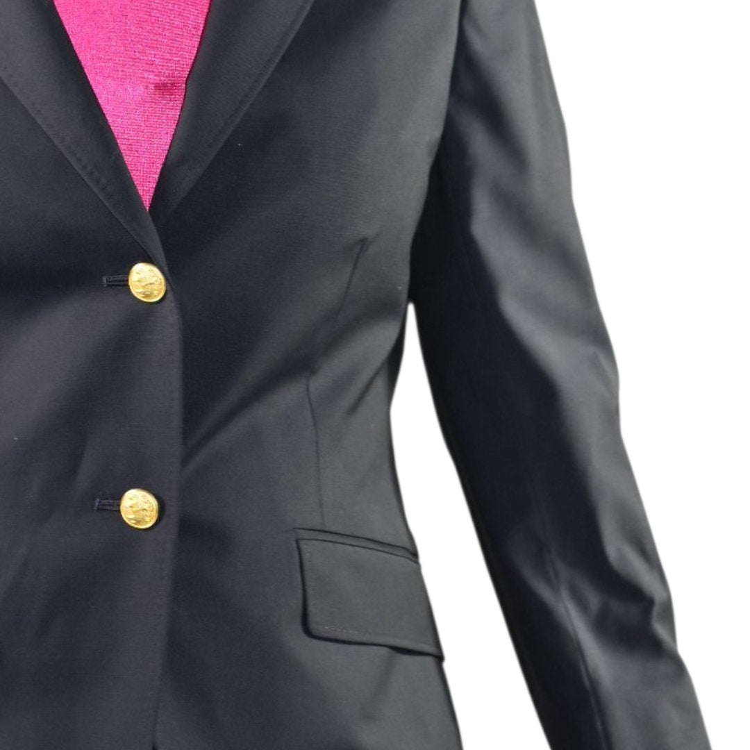 Brooks Brothers Loro Piana Wool Blazer Blue Navy Zelander Dream Wool Italy Gold Buttons 8