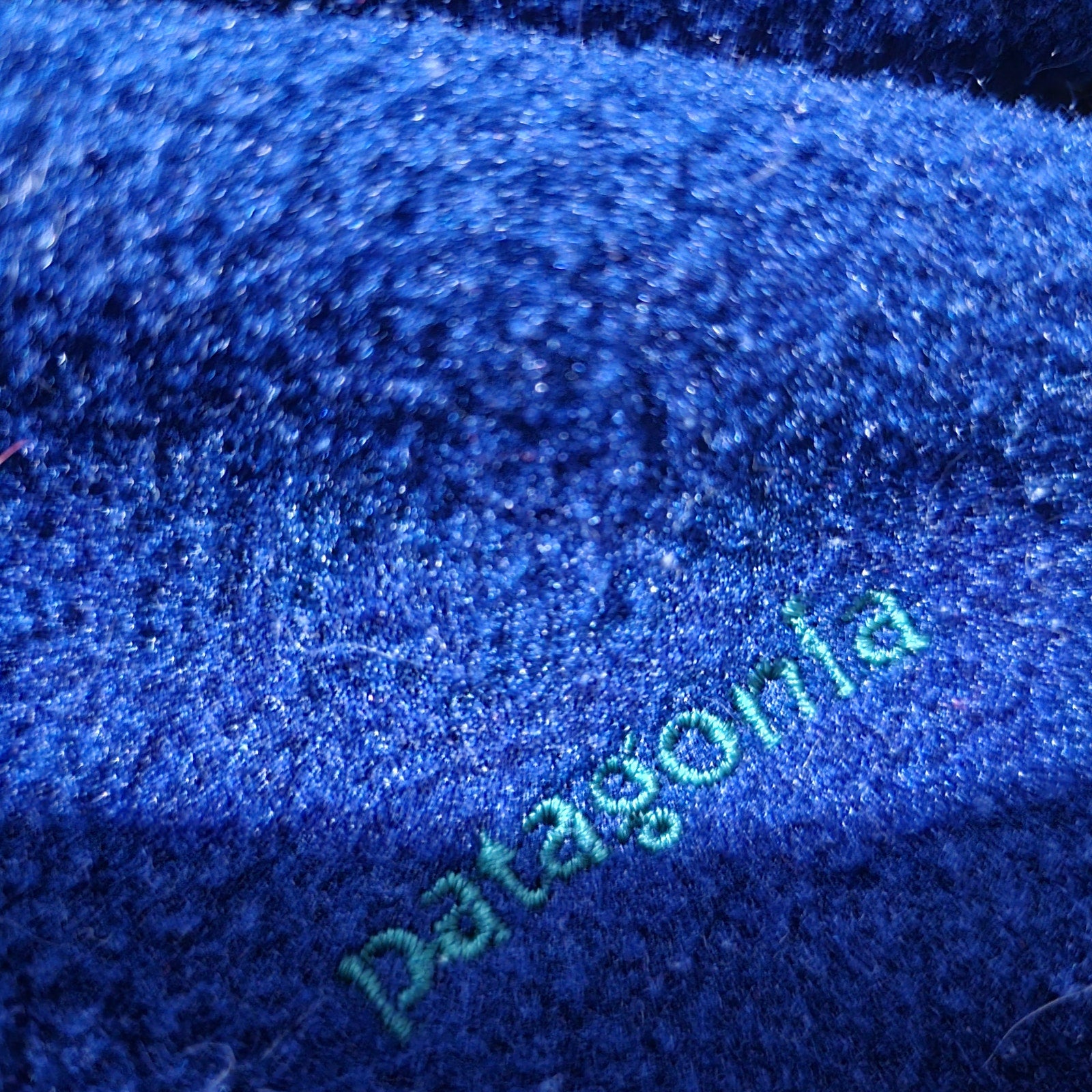 Vintage Patagonia Capilene Fleece Jacket Blue Expedition Weight Full Zip Style 43470 Size Small