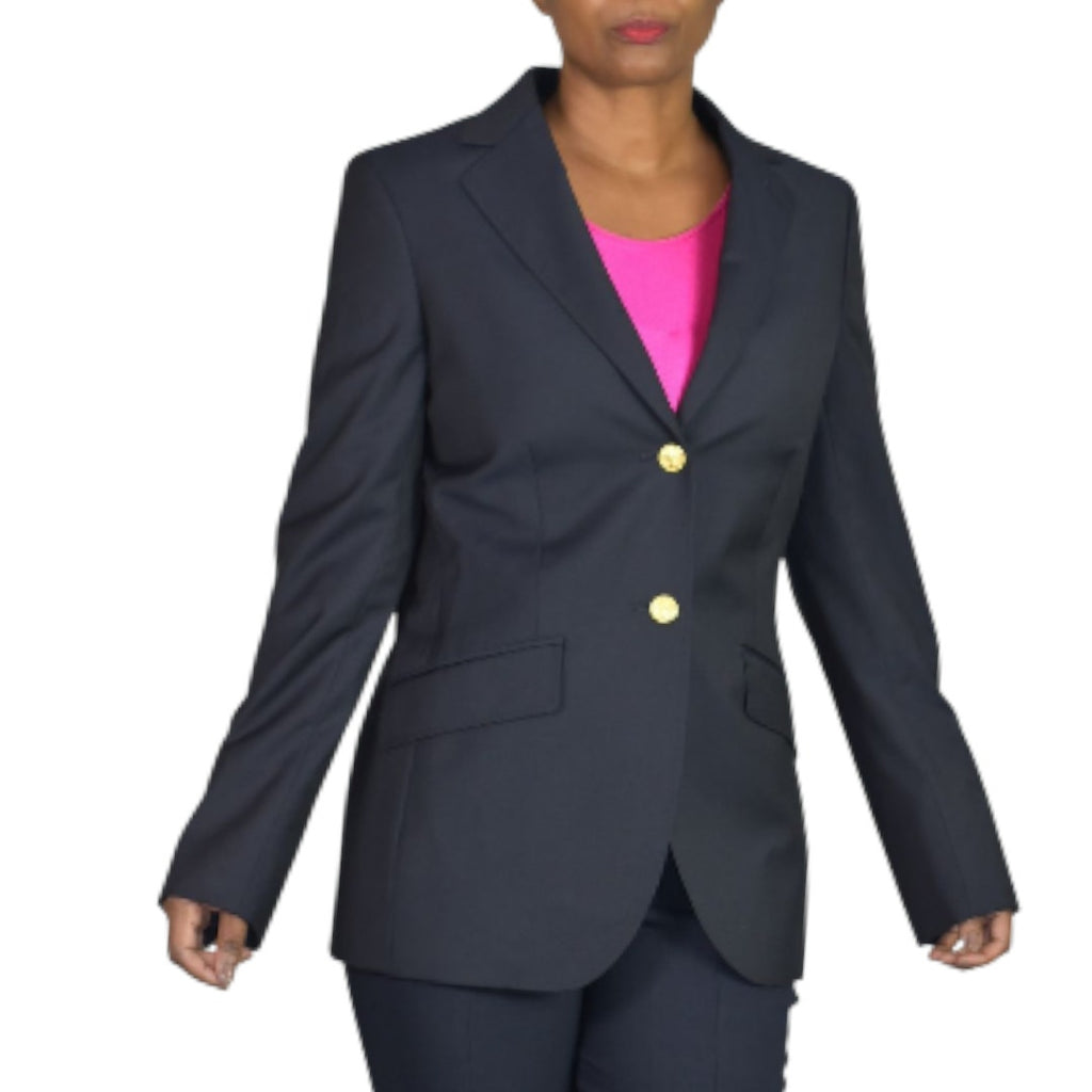 Brooks Brothers Loro Piana Wool Blazer Blue Navy Zelander Dream Wool Italy Gold Buttons 8