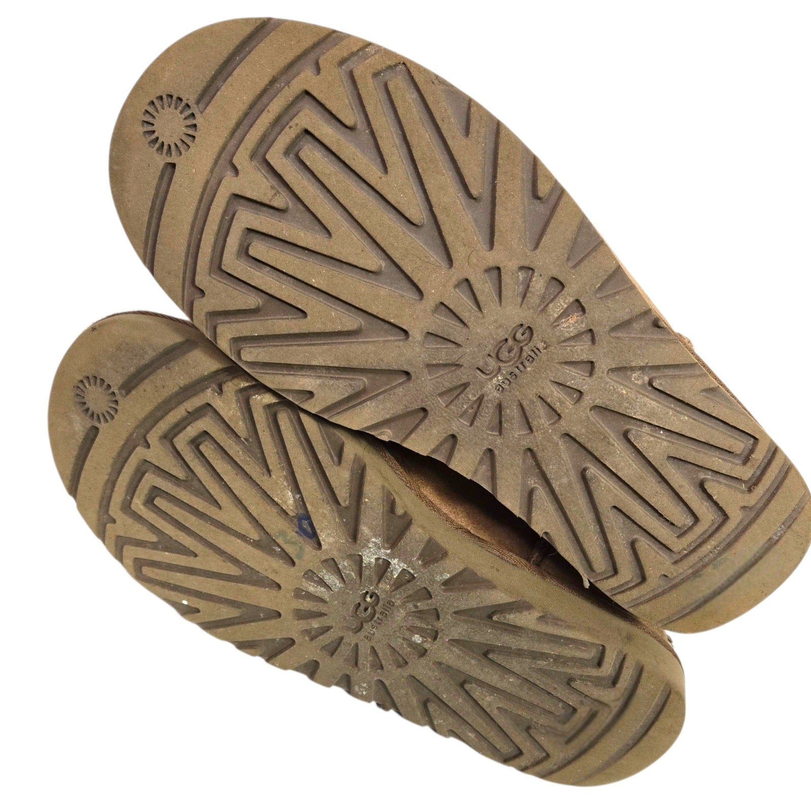 UGG Australia Classic Tall Boots 5815 Brown Tan Chestnut Shearling Sheepskin 7