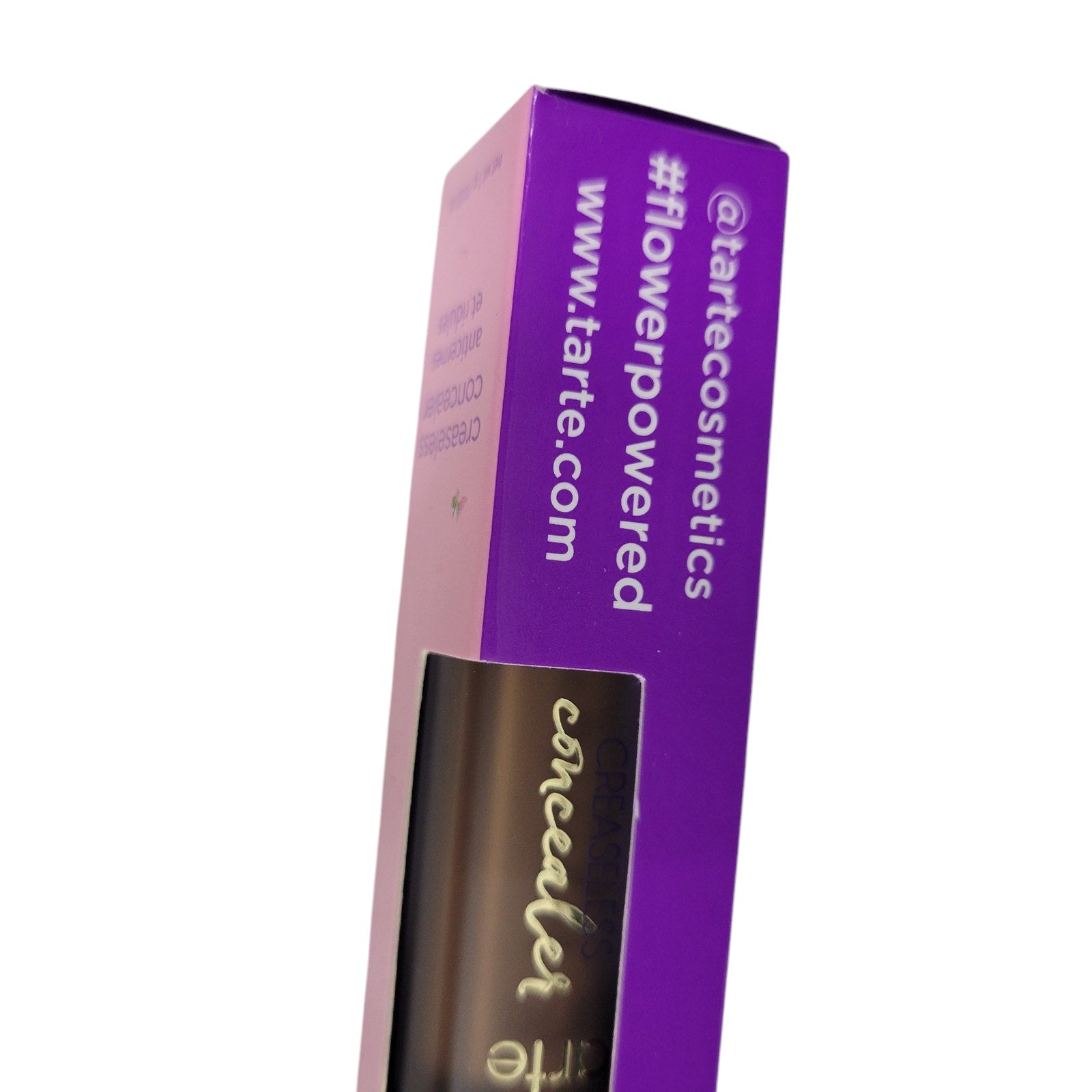 Tarte Creaseless Concealer 60N Mahogany Dark Brown Makeup Mineral Pigments