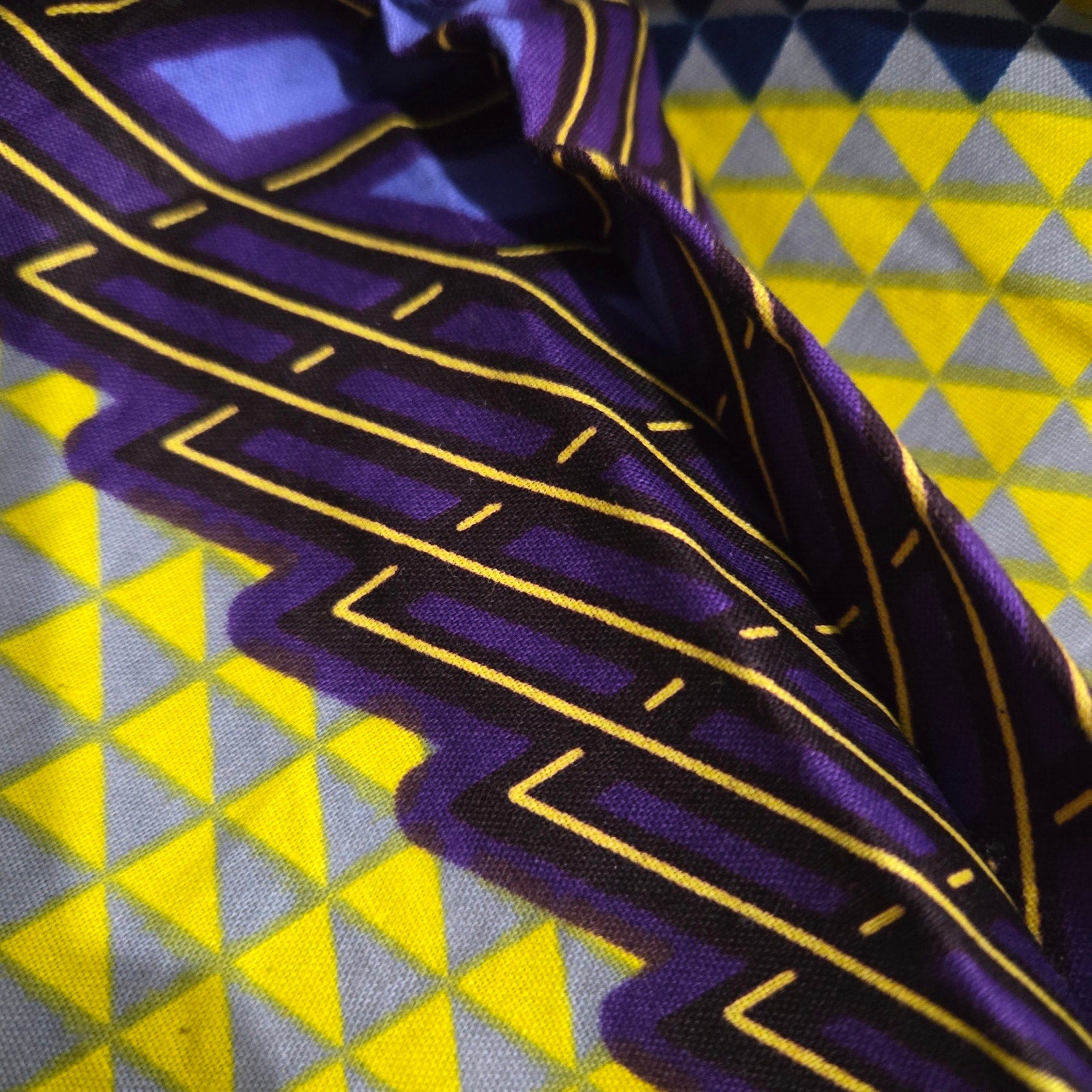 Grass Fields Ankara Wide Leg Crop Pants Yellow Culottes Gaucho African Print Small Medium