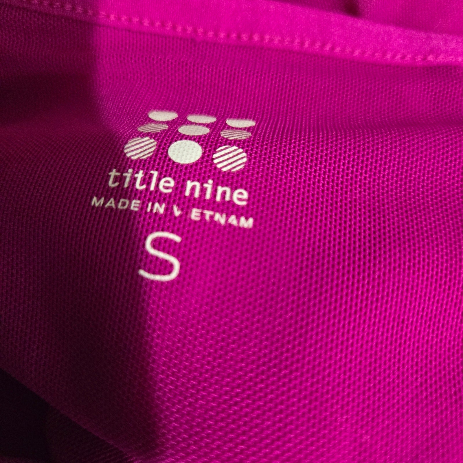 Title Nine Athletic Dress Purple Colorblock Active Sporty Casual A Line Fit Flare Small