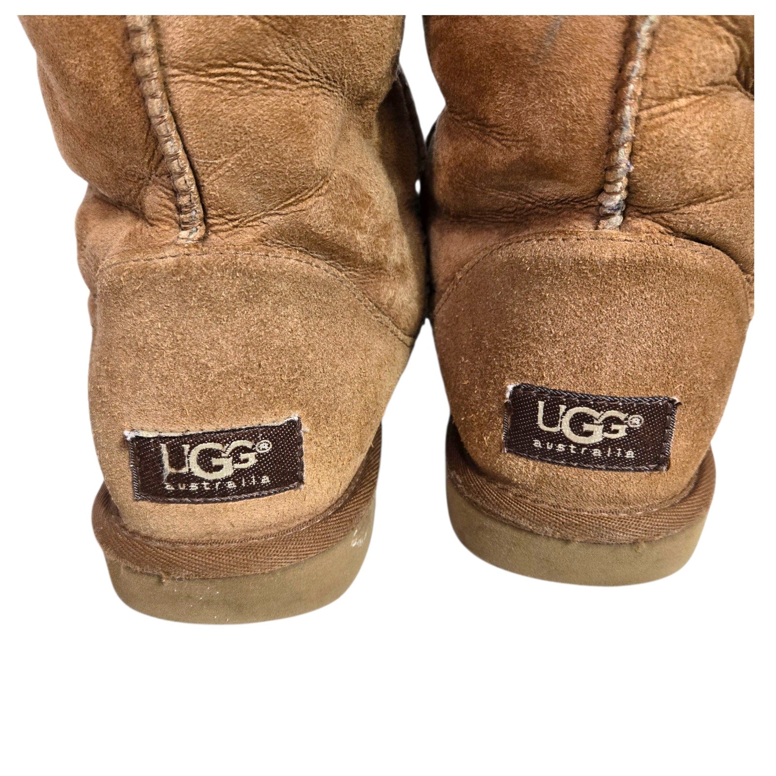 UGG Australia Classic Tall Boots 5815 Brown Tan Chestnut Shearling Sheepskin 7