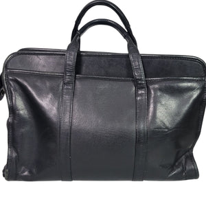 Vintage Wilsons Leather Briefcase Black Bag Laptop Commuter Documents Messenger
