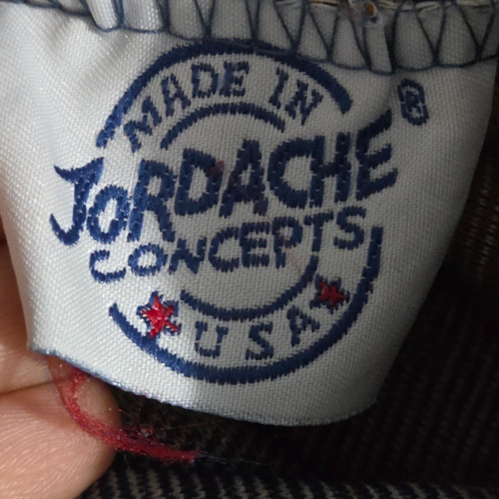 Vintage Jordache Concepts Fleece Jacket Ski Pullover Aztec Geometric Hooded 90s Medium