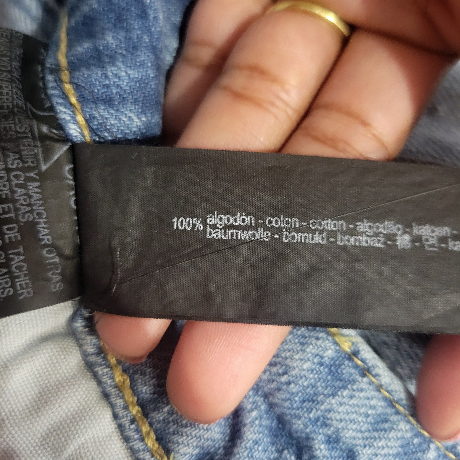 Zara Ultra Flare Jeans Blue Denim Slouchy Cotton Long Inseam Elephant Wide Leg Twisted Seams High Rise 4