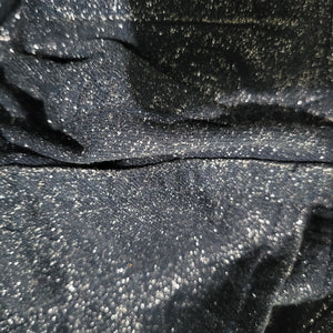 Mother The Looker Jeans Blue Denim Shimmer Glimmer Skinny Low Rise Stretch Sparkle 26