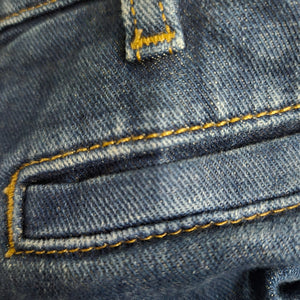 Joes The Kate Jeans Blue High Rise Wide Leg Retro Medium Wash Stretch Denim Impressive Trouser 26