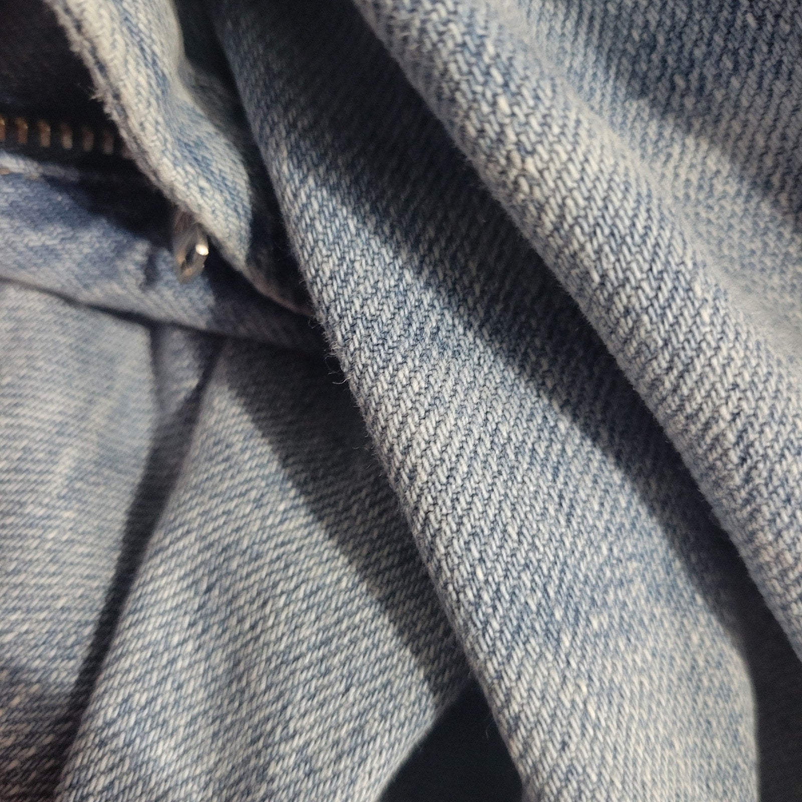 Zara Ultra Flare Jeans Blue Denim Slouchy Cotton Long Inseam Elephant Wide Leg Twisted Seams High Rise 4