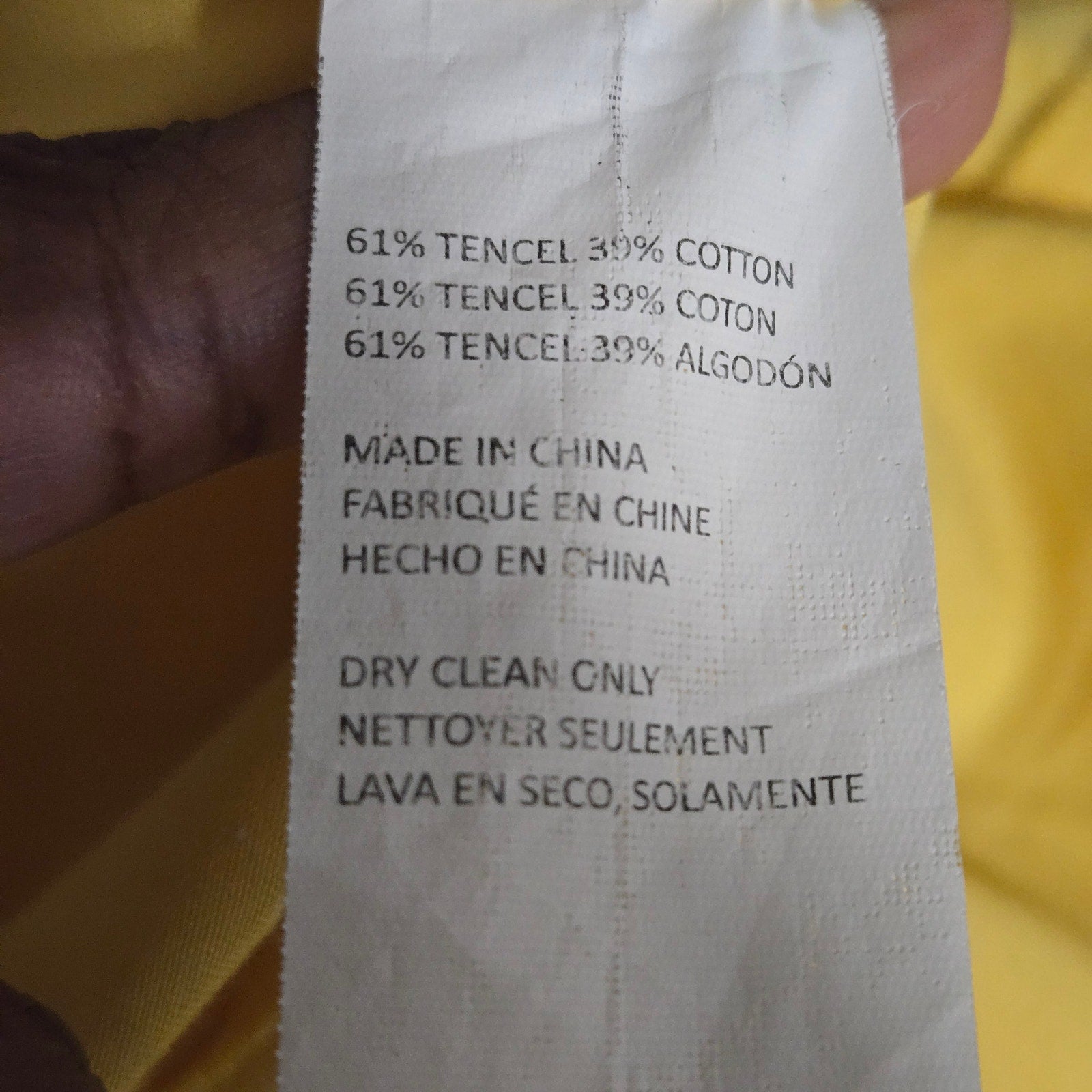 Derek Lam Twist Front Midi Dress Yellow Waist Cutout Poplin Cotton Tiered Medium 40 8