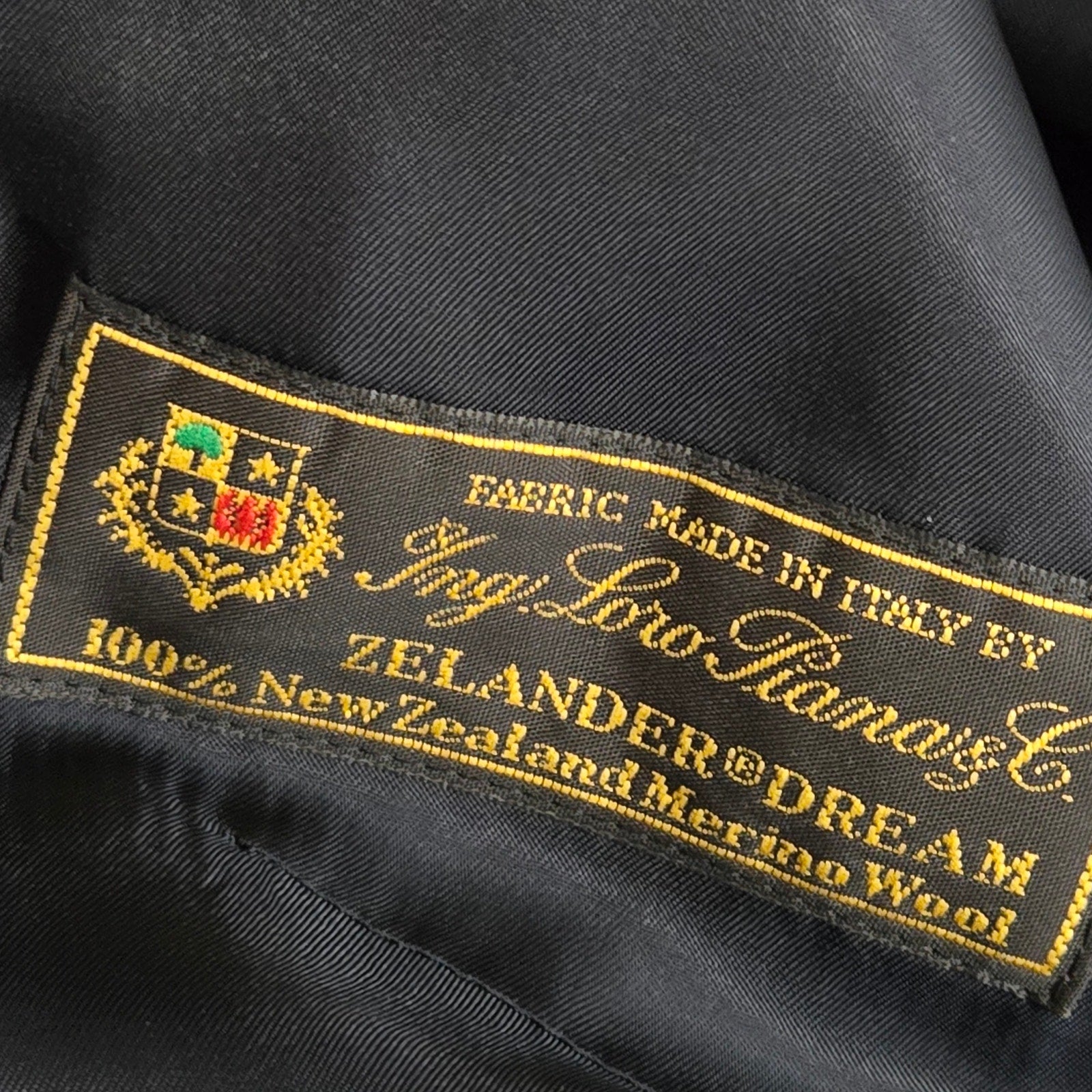 Brooks Brothers Loro Piana Wool Blazer Blue Navy Zelander Dream Wool Italy Gold Buttons 8