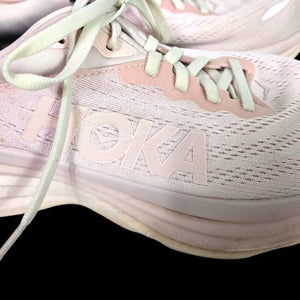 Hoka Bondi 8 Pink Road Running Sneaker Shoes Rocker Fitness Run Comfort Low Top 10