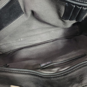 Vintage Wilsons Leather Briefcase Black Bag Laptop Commuter Documents Messenger