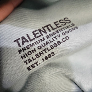 Talentless Elements Hoodie Sweatshirt Green Pastel Unisex Kangaroo Pocket Thick Size Large
