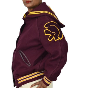 ジャケット・アウター vintage HOLLOWAY stadium jumper HOLLOWAY Varsity Jacket Big Embroidery Stadium Jumper Vintage