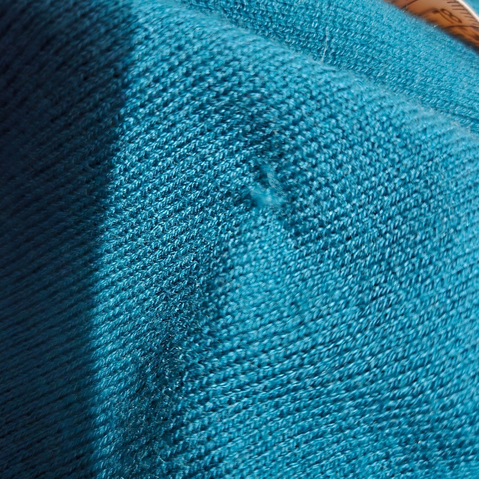 J Jill Longline Cardigan Sweater Green Teal Blue Long Duster Knit Classic Medium