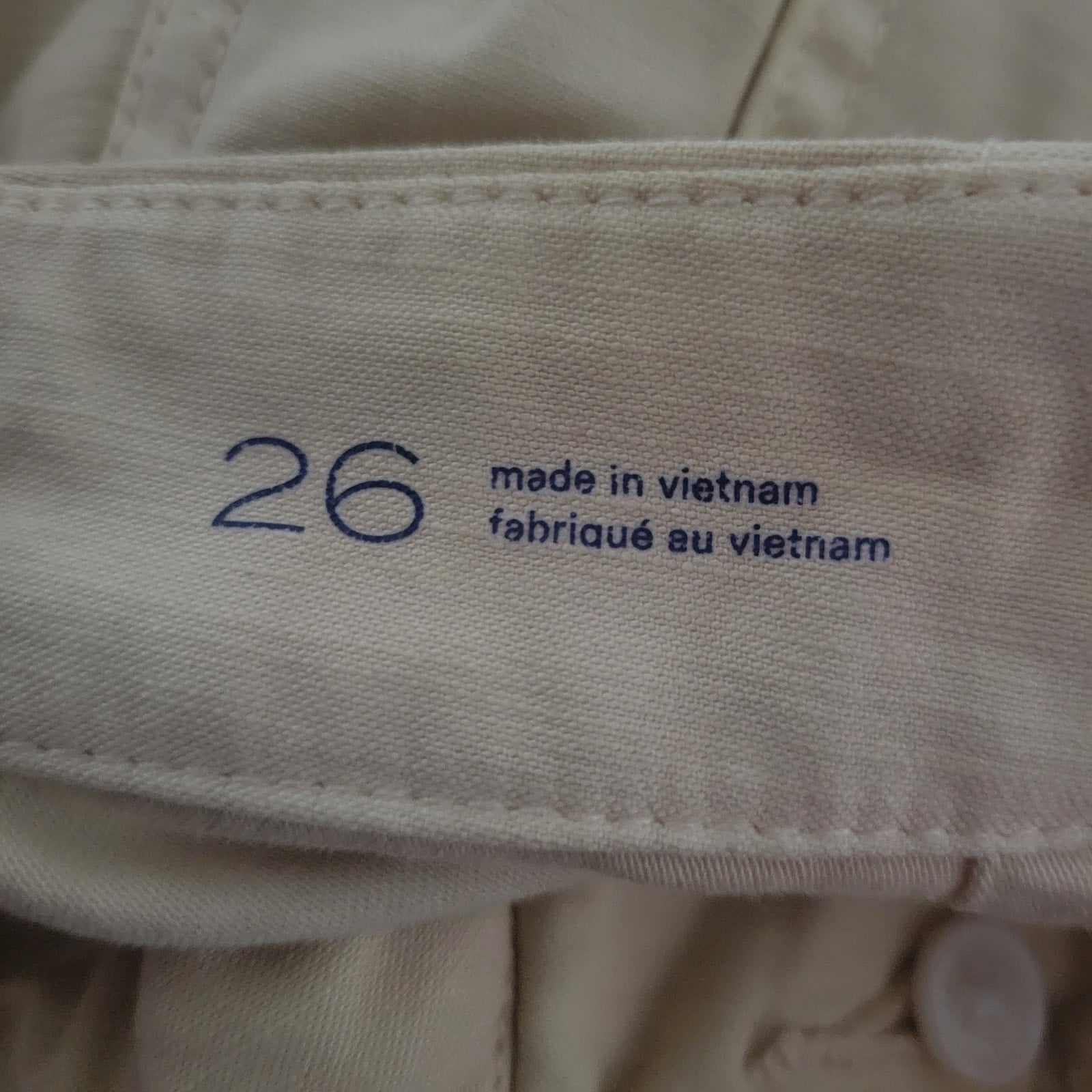 Pilcro Cropped Vintage Barrel Pants Khaki Neutral Balloon Leg High Waist Anthropologie 26
