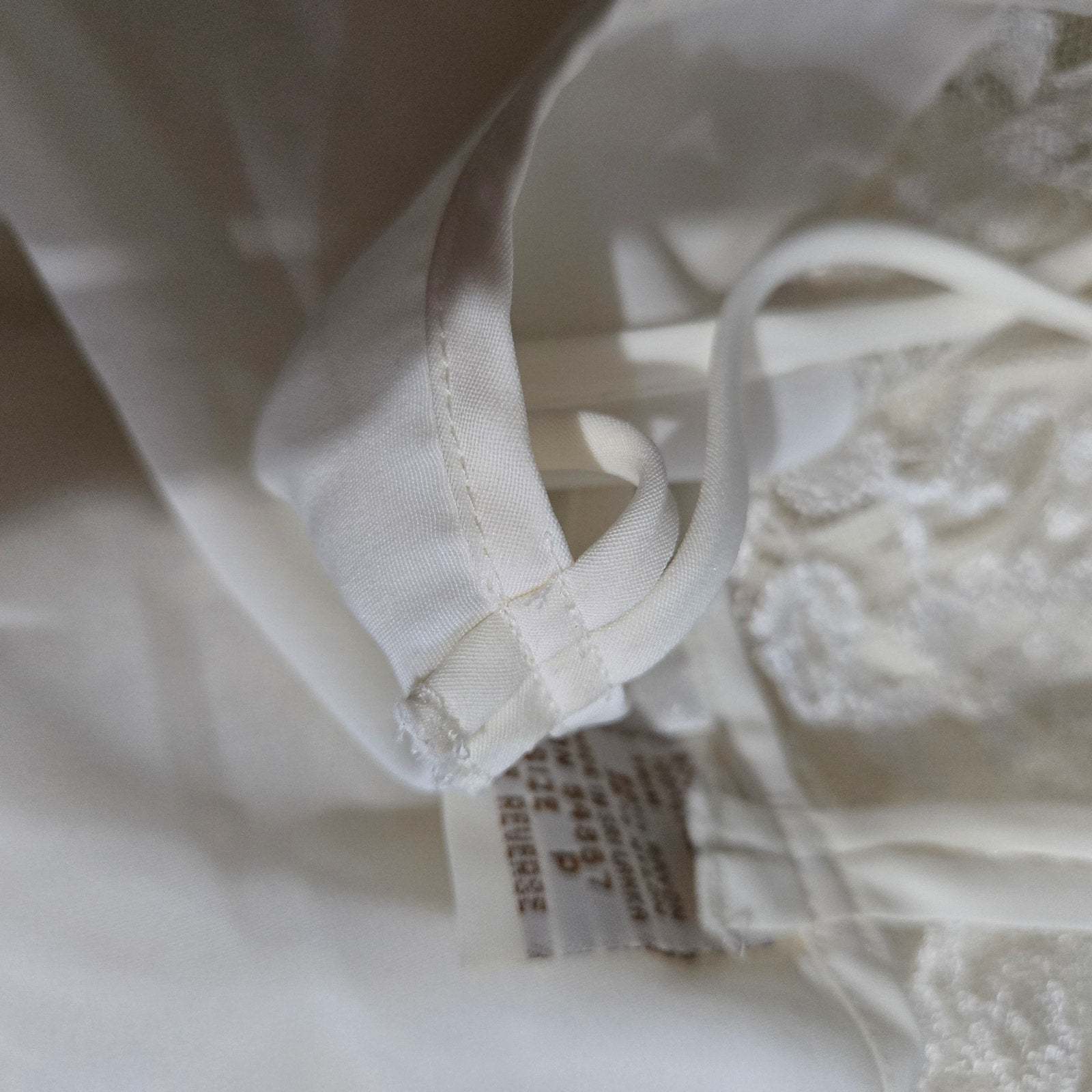 Vintage Victorias Secret White Lace Slip Ivory White Mini Gold Label Chemise Nightie Nightgown 90s Y2K XS