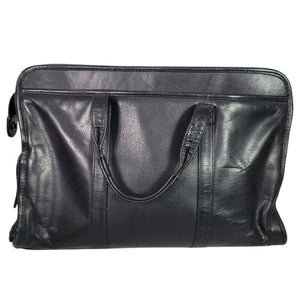 Vintage Wilsons Leather Briefcase Black Bag Laptop Commuter Documents Messenger