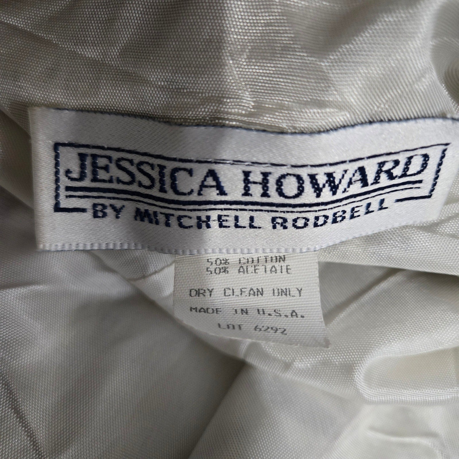 Vintage Jessica Howard 80s Power Blazer Jacket White Black Animal Print Shoulder Pads Peplum Small