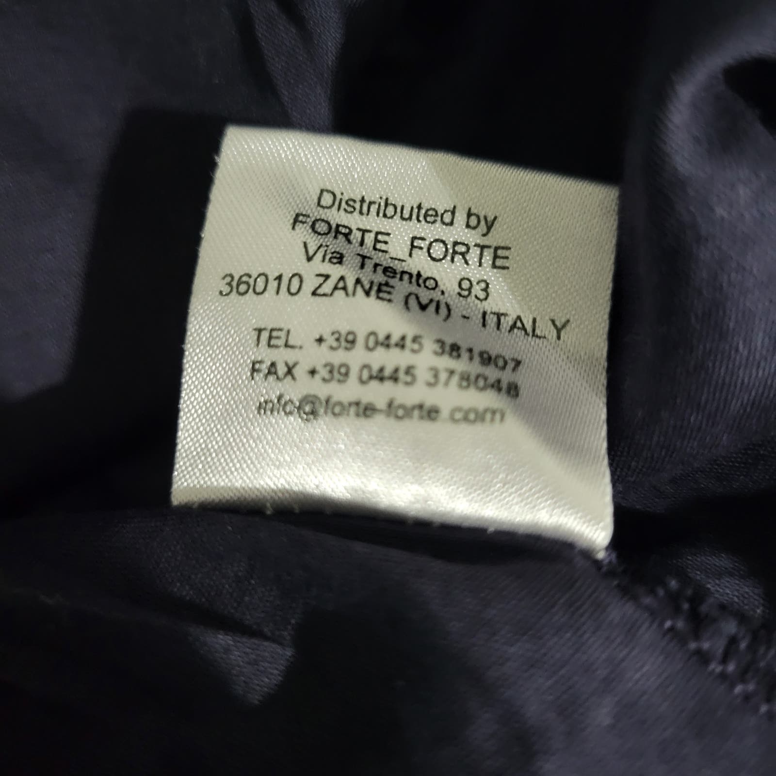 Forte Forte Midi Dress Blue Navy Cotton Voile Sheer Spaghetti Strap Lace Pinafore Size Medium