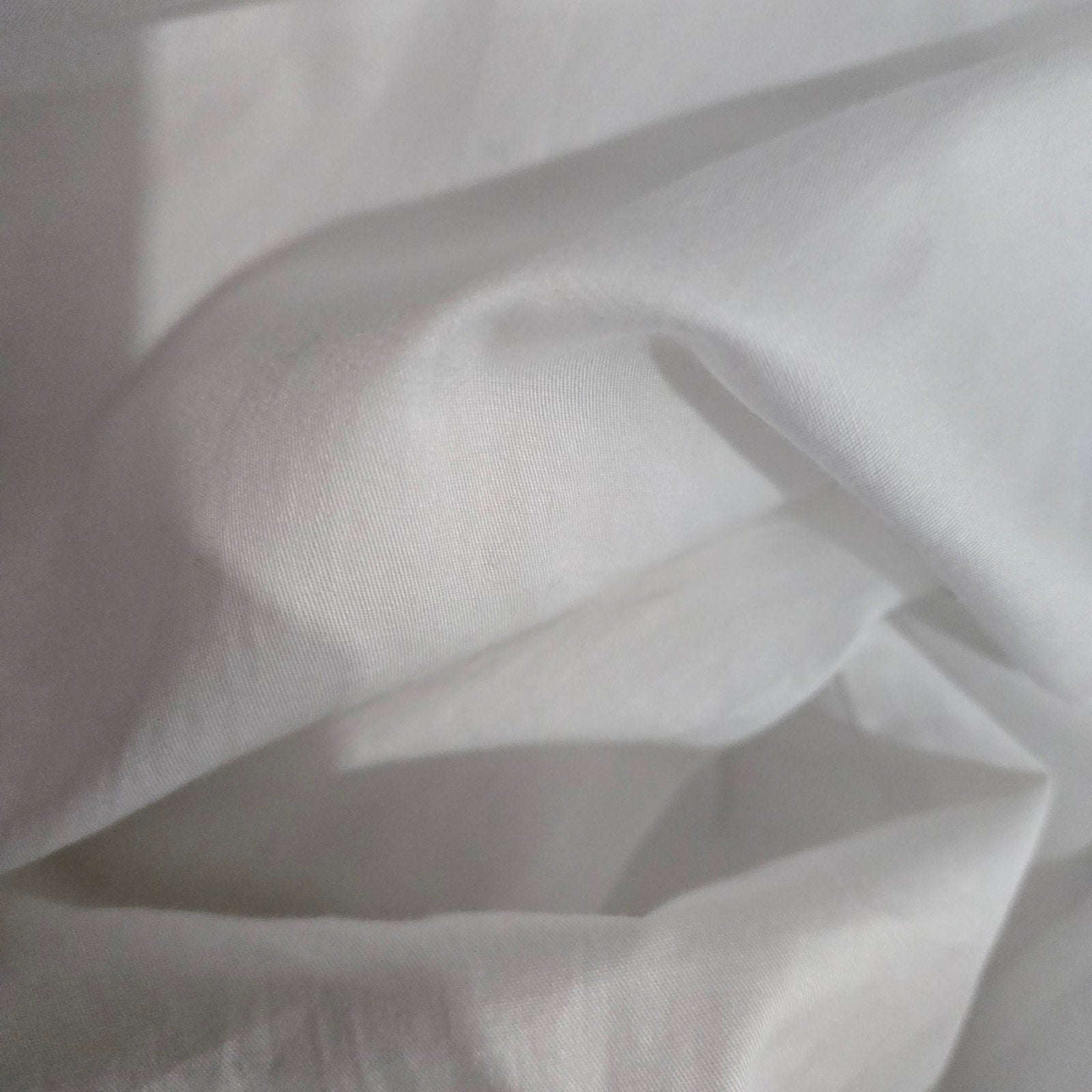 Harshman Anthropologie Cotton Blouse White Shirt Tie Button Back Oversized Backwards Small