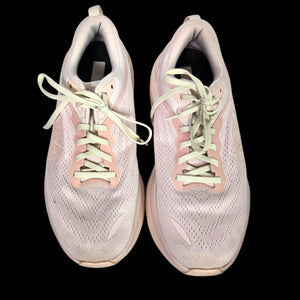 Hoka Bondi 8 Pink Road Running Sneaker Shoes Rocker Fitness Run Comfort Low Top 10
