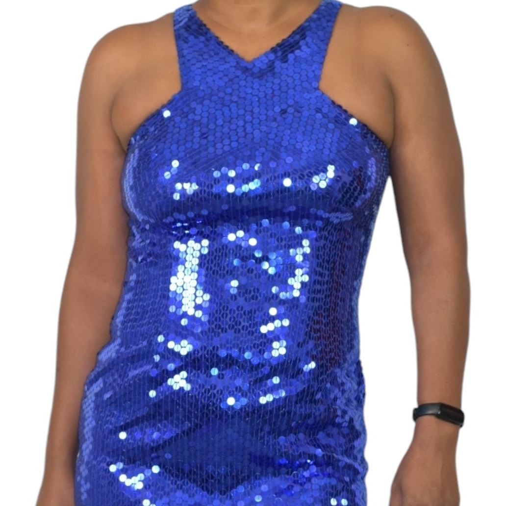 niteline sequin dress Nite Line Sequined Dress East Village Vintage Collective