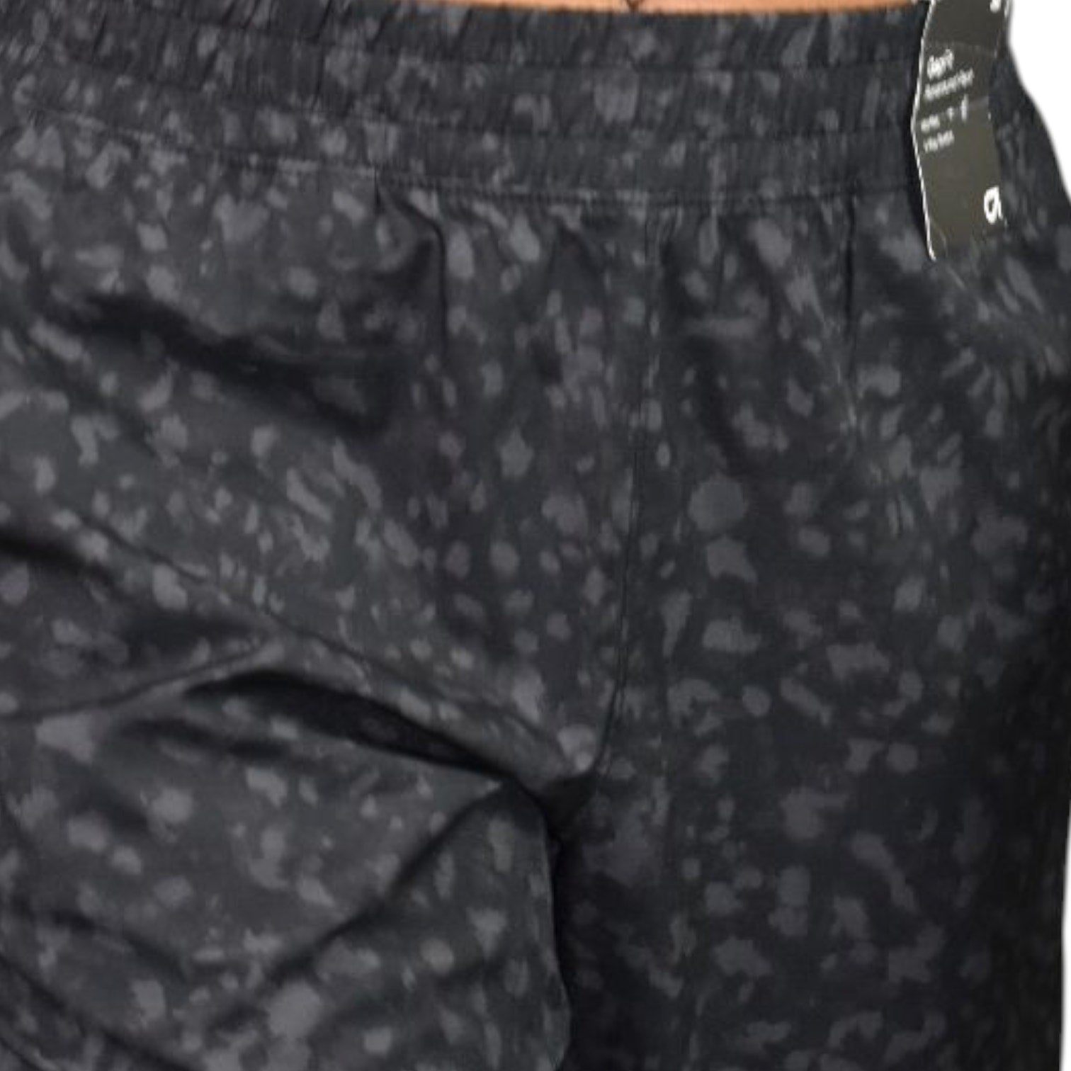 Gap Runaround Ankle Pants Black Leopard Tapered Pull On Elastic Lightweight Stretchy Casual Travel Medium