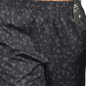 Gap Runaround Ankle Pants Black Leopard Tapered Pull On Elastic Lightweight Stretchy Casual Travel Medium