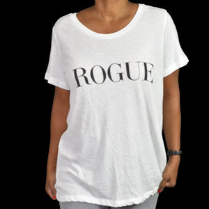 Sub Urban Riot Rogue Tee White Poly Cotton Loose T Shirt Crew Short Sleeve Plus Size 3X