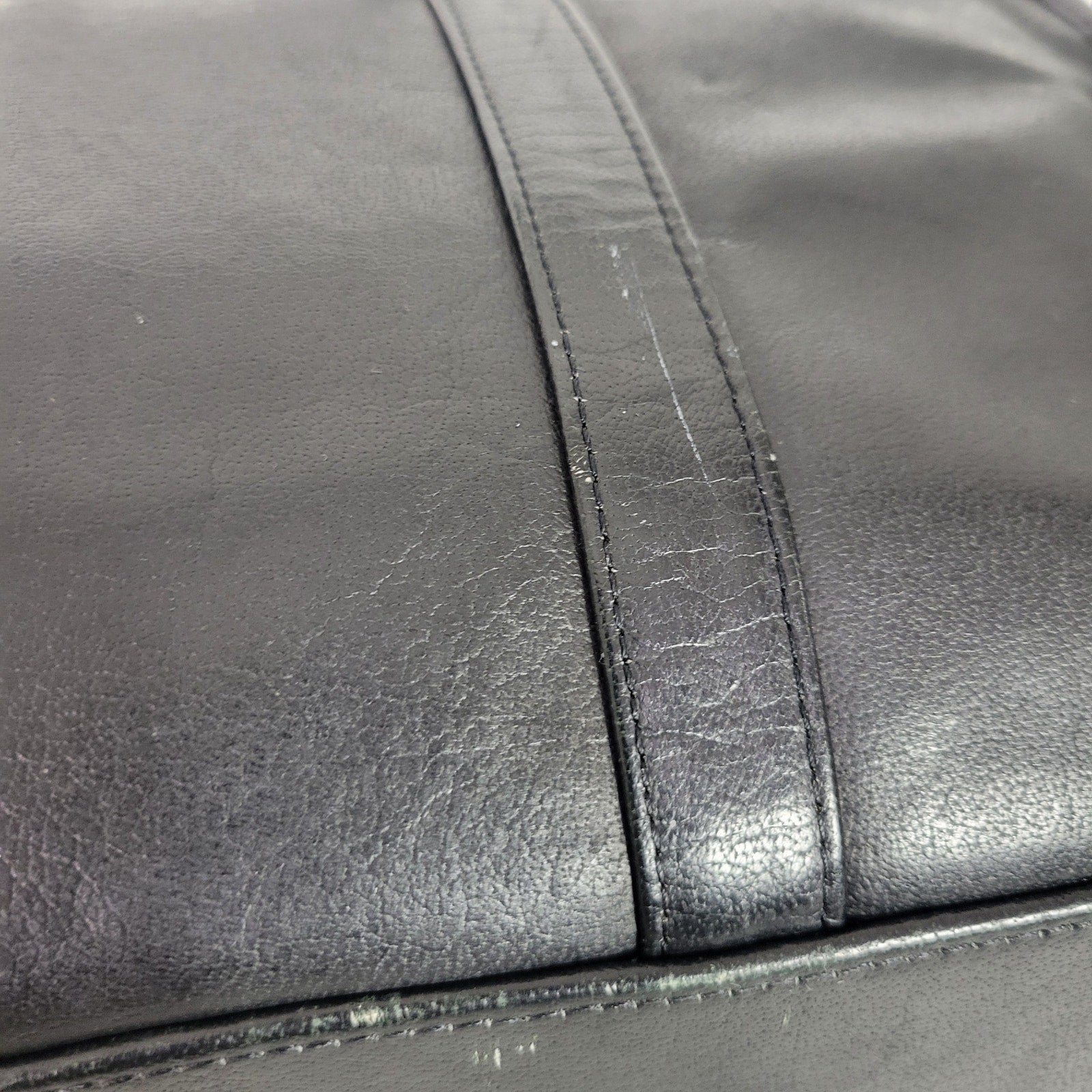 Vintage Wilsons Leather Briefcase Black Bag Laptop Commuter Documents Messenger
