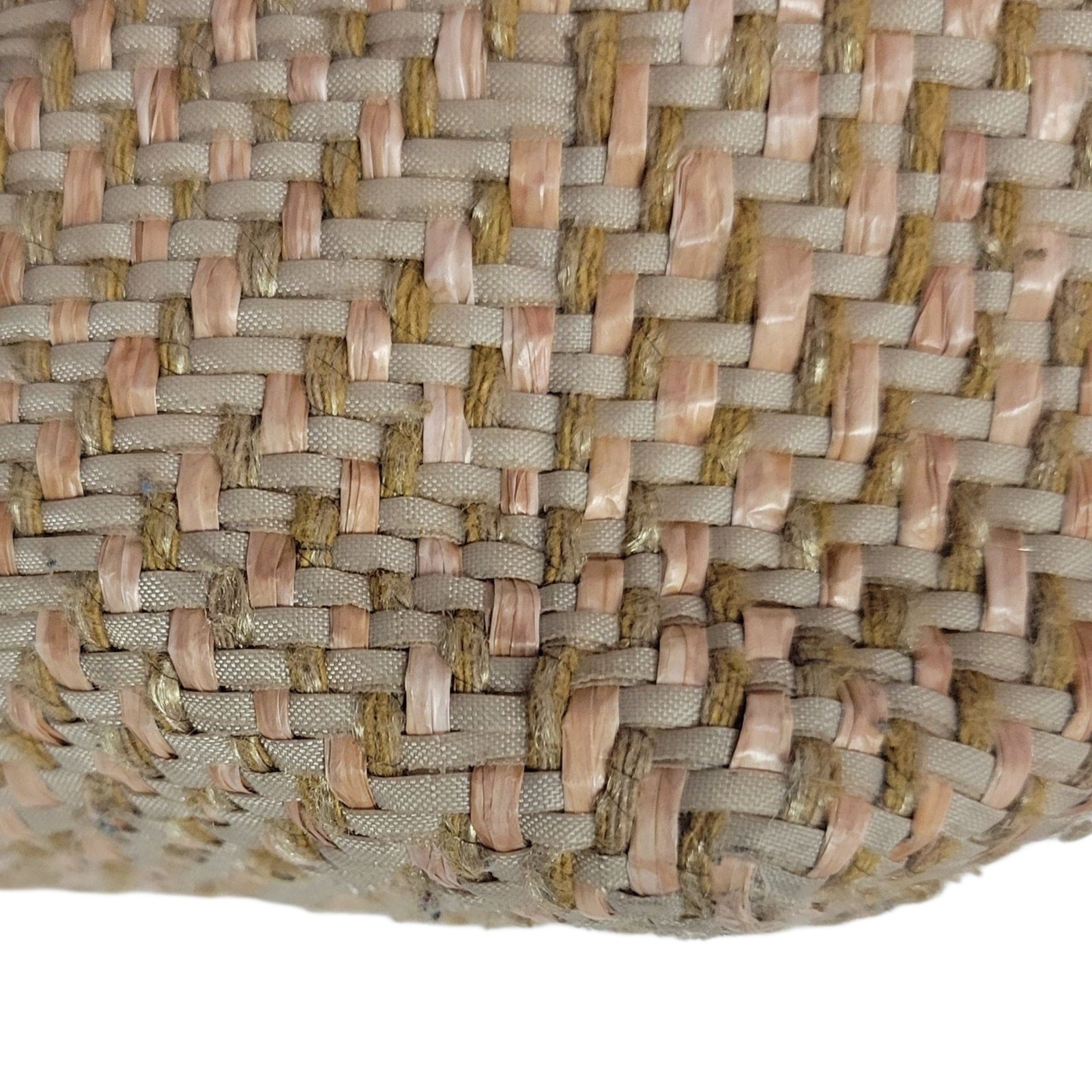 Gianni Chiarini Firenze Straw Bag Tan Woven Shoulder Slouchy Hobo Raffia Leather