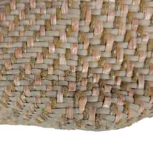Gianni Chiarini Firenze Straw Bag Tan Woven Shoulder Slouchy Hobo Raffia Leather