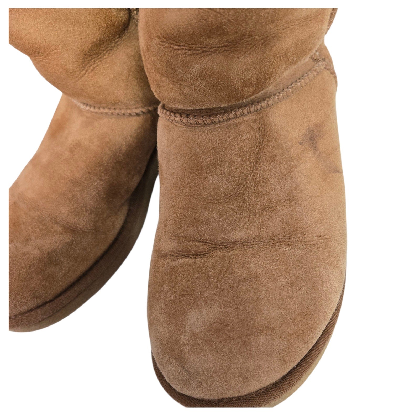 UGG Australia Classic Tall Boots 5815 Brown Tan Chestnut Shearling Sheepskin 7