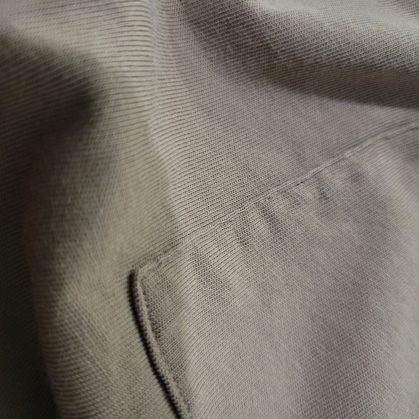 Everlane Cotton T Shirt Dress Tan Khaki Organic Crew Tee Short Sleeve Mini Classic Relaxed Small